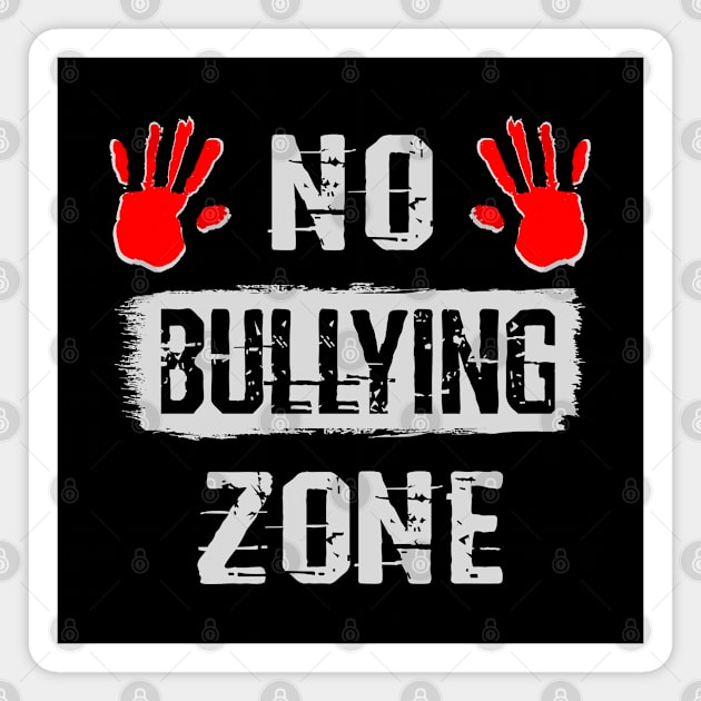 No Bullying Zone Magnet by Sal71